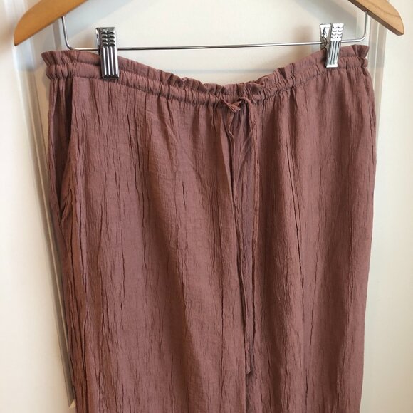 Zara Textured Weave Pants Women's Pants Medium - Picture 2 of 8